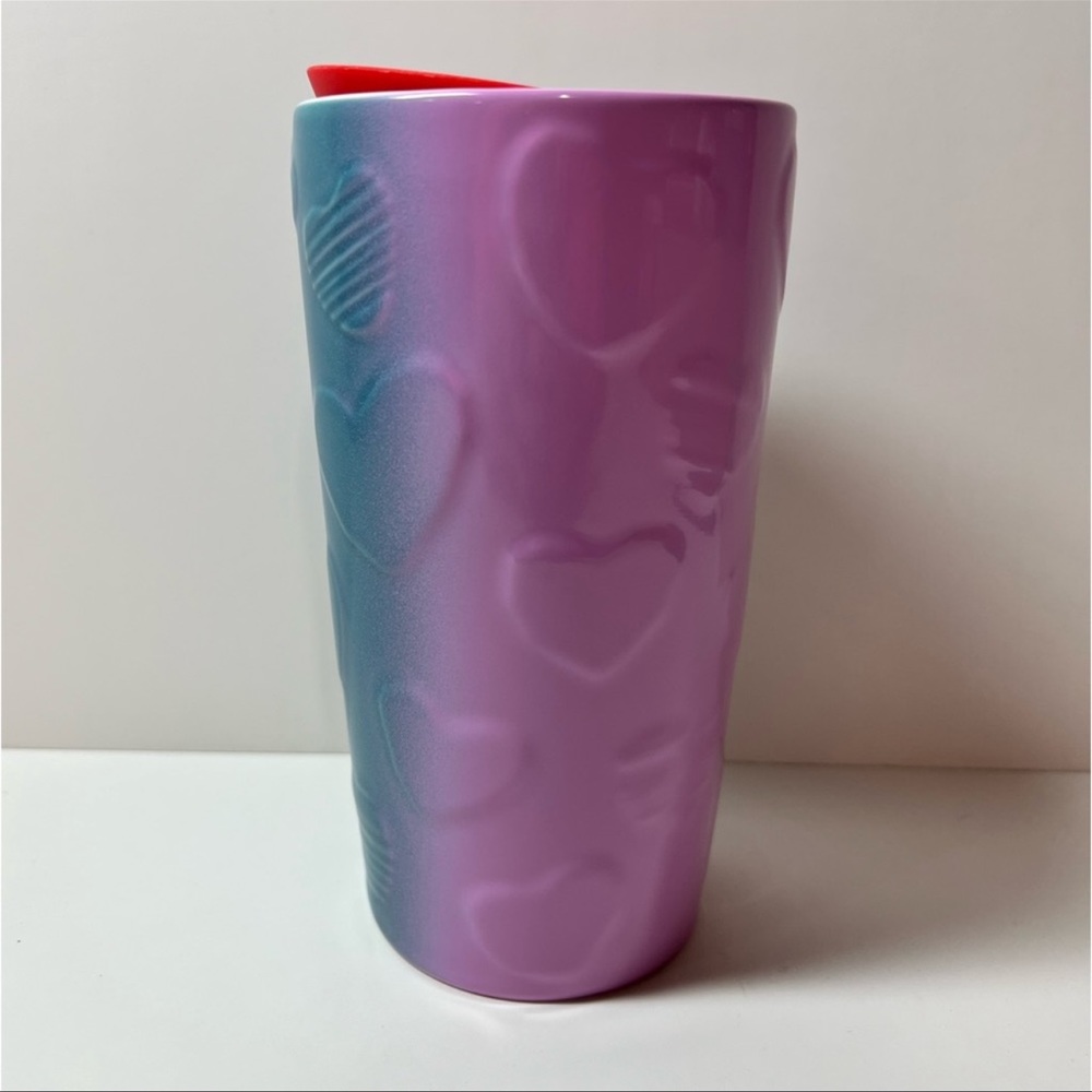 Starbucks Valentines Heart Ceramic Tumbler - Picture 5 of 6